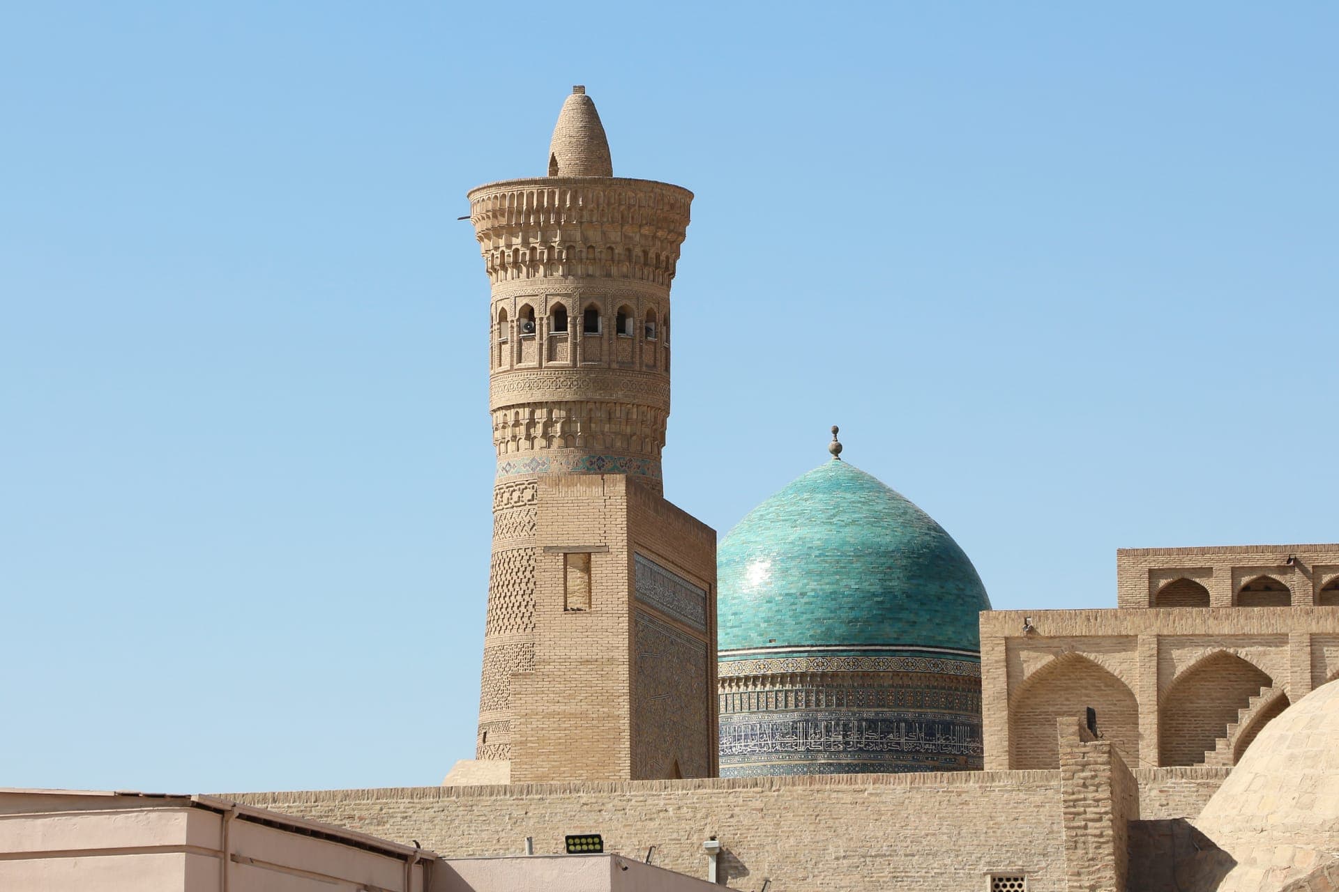 Kalyan Minaret and dome, Bukhara