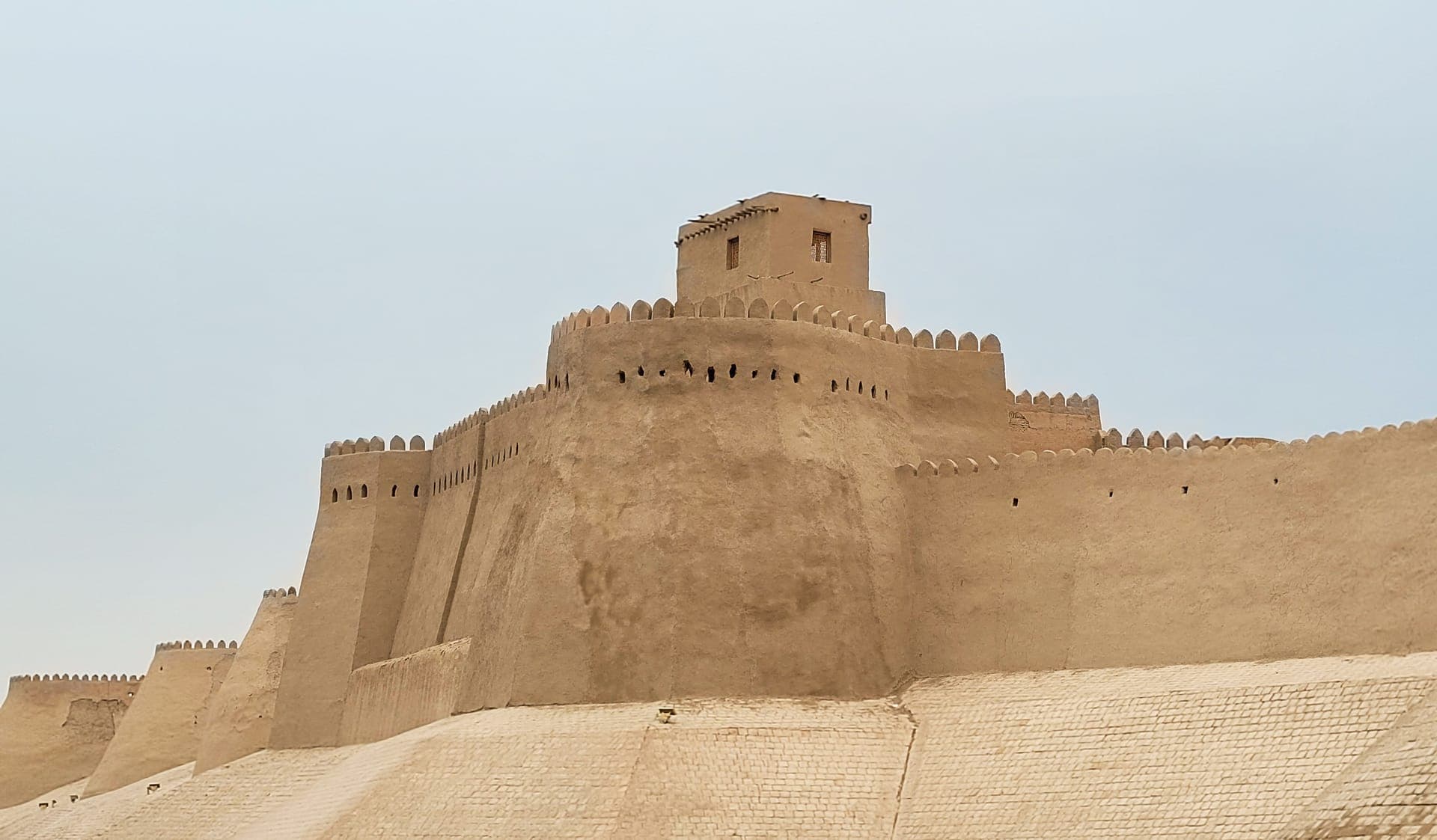 Itchan Kala city walls, Khiva
